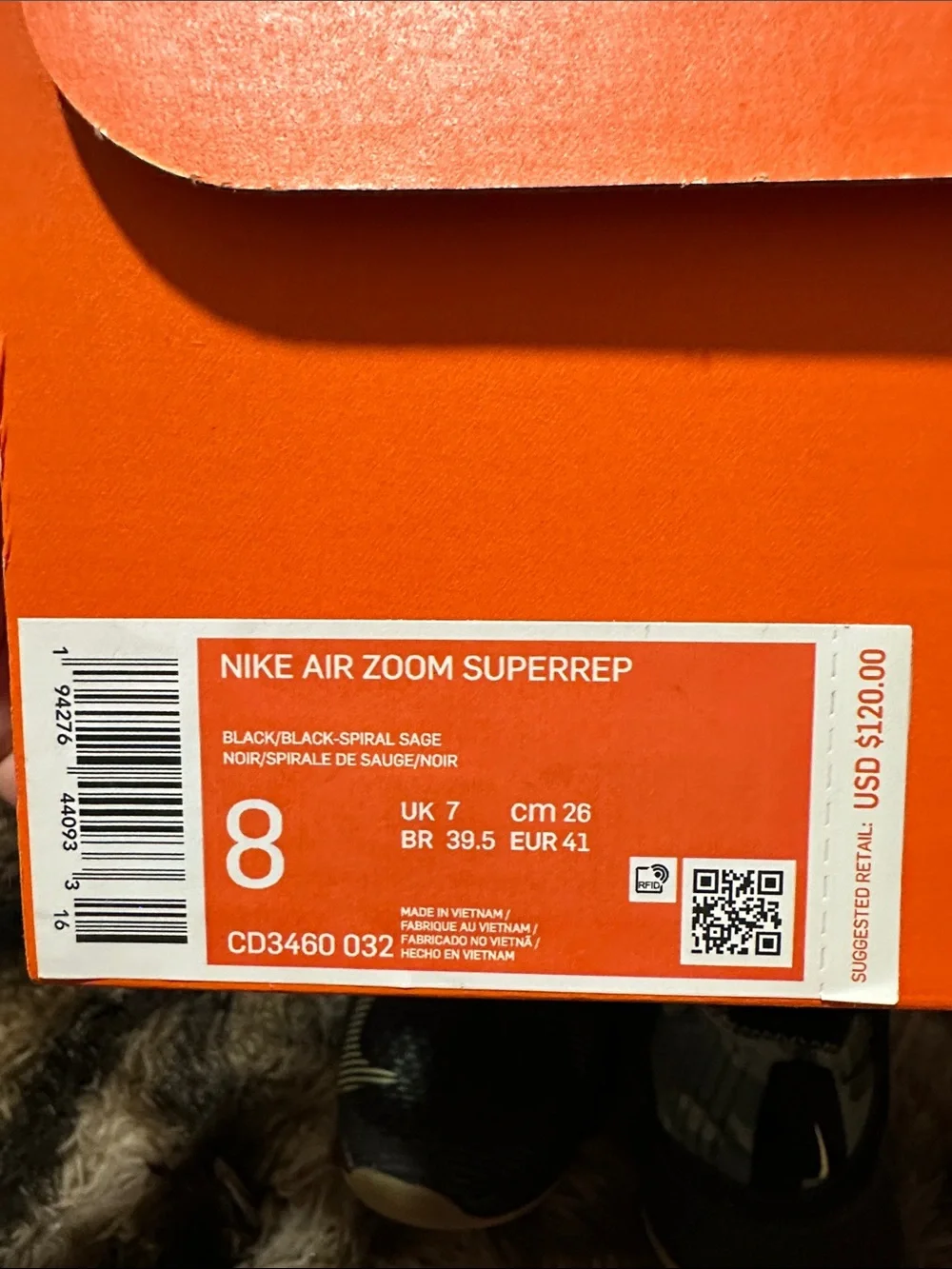 Unisex Nike Air Zoom SuperRep Spiral Sage